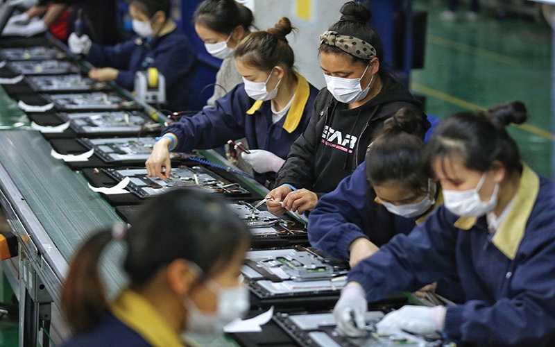 xưởng sản xuất tại Trung Quốc