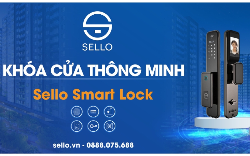 cửa hàng bán khóa thông minh sello