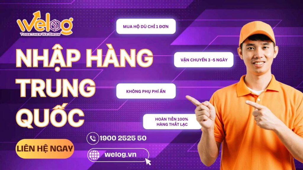 dịch vụ nhập hàng trung quốc tại welog