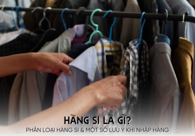 Hàng Si Là Gì? Phân Loại Đồ Si & Một Số Lưu Ý Quan Trọng Khi Nhập Hàng